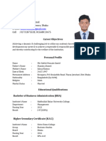 My CV