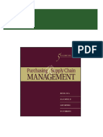 Download Full (Test Bank) Purchasing and Supply Chain Management 5th Edition PDF All Chapters