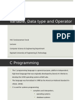 1_Variable,Datatype&Operator