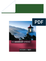 Full Download (eBook PDF) The Leadership Experience 6th Edition PDF DOCX