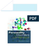 Download Complete Personality Disorders Toward Theoretical and Empirical Integration in Diagnosis and Assessment 1st Edition Steven K. Huprich PDF for All Chapters