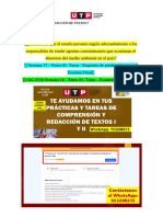 ? Semana 17 - Tema 01 Tarea - Esquema de producción para el Examen Final❗ NOTA 20