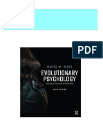 Download Complete Evolutionary Psychology The New Science of the Mind David M. Buss PDF for All Chapters