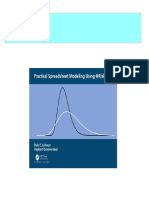 [FREE PDF sample] Practical Spreadsheet Modeling Using Risk 1st Edition Dale Lehman ebooks