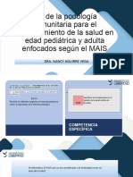 1.5. Rol de La Podología Comunitaria Para El Mantenimiento de La Salud en Edad Pediátrica y Adulta Enfocados Según El MAIS.pptx