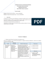 Operacionalización de Variables