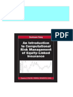 [FREE PDF sample] An Introduction to Computational Risk Management of Equity-Linked Insurance First Edition Feng ebooks