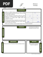 Mathlete - Distance Formula - Cross Country - Course Design