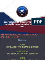 Aula - Harmonização Tequila, Mezcal e Runs