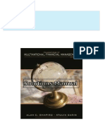 Full Download of Foundations of Multinational Financial Management 6th Edition Shapiro Solutions Manual in PDF DOCX Format