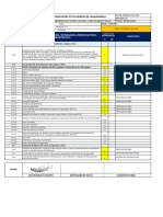 CHECK LIST DE DOCUMENTACION DE TORRE LUMINARIA L006-189