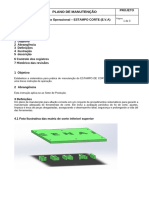 Plano de Manuteçao Punçao e Matriz