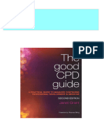 The Good CPD Guide a Practical Guide to Managed Continuing Professional Development in Medicine Second Edition Grant All Chapters Instant Download