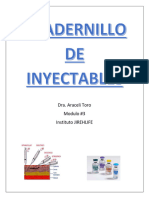 CUADERNILLO DE INYECTABLES