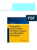 Full Download Geometry and Analysis of Metric Spaces via Weighted Partitions Jun Kigami PDF DOCX