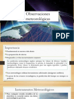 CLASE 3. Observaciones meteorológicas