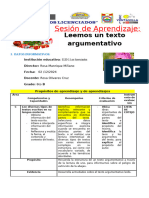 6°SESION-COM.   LEEMOS UN TEXTO ARGUMENTATIVO