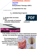 Drugs for Diarrhea and IBS