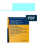 [FREE PDF sample] Proceedings of the Fourteenth International Conference on Management Science and Engineering Management: Volume 1 Jiuping Xu ebooks