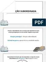 Orações subordinadas