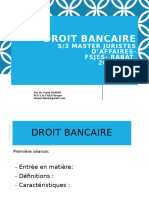 le cours de droit bancaire