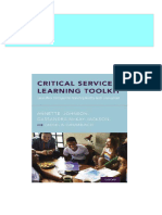 Get Critical Service Learning Toolkit: Social Work Strategies for Promoting Healthy Youth Development Annette Johnson PDF ebook with Full Chapters Now