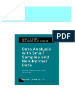 Buy ebook Data Analysis with Small Samples and Non-Normal Data: Nonparametrics and Other Strategies Carl F. Siebert cheap price