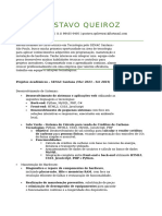 Currículo básico de RH para ATS