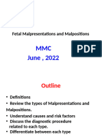 5 Malpresentation and Malpos-2022