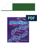 Introduction to Genetics A Molecular Approach by Brown Terry all chapter instant download