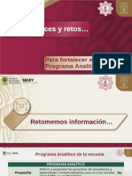 2. Avances y Retos Para Fortalecer El Programa Analitico