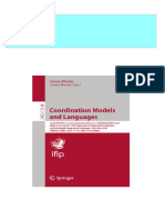 Download full Coordination Models and Languages 22nd IFIP WG 6 1 International Conference COORDINATION 2020 Held as Part of the 15th International Federated Conference on Distributed Computing Techniques DisCoTec 2020 Valletta Malta June 15 19 2020 Proceedings Simon Bliudze ebook all chapters