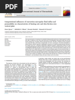 Computational Influences of Convection Micropolar Fluid i 2024 International