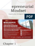 Entrepreneurial Mindset