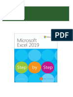 Download ebooks file Microsoft Excel 2019 Step by Step Curtis Frye Curtis Frye all chapters