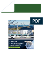 Complete Download (eBook PDF) Energy, Environment, and Climate 3rd Edition PDF All Chapters