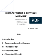 HYDROCEPHALIE A PRESSION NORMALE