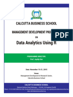 Data Analytics Using R