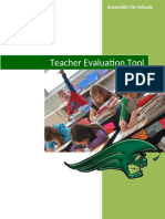 Teacher Evaluation Tool