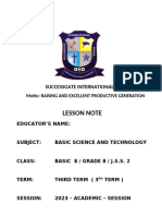 BASIC SCIENCE JSS2 3RD TERM L-NOTES