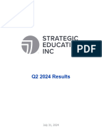 STRA Q2 2024 Earnings Release Slides FINAL