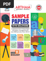 Class 11 Biology Sample Paper Set 1