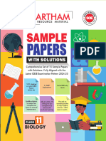 Class 11 Biology Sample Paper Set 3