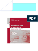 [FREE PDF sample] Combinatorial Algorithms 31st International Workshop IWOCA 2020 Bordeaux France June 8 10 2020 Proceedings Leszek Gąsieniec ebooks