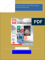 M Business Communication 3rd Edition Rentz Solutions Manual download pdf