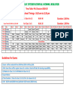 Time Table-PA2-2024-25