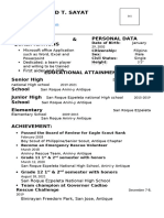 hans resume