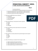 Biology-EOT 1 Recap WS-Y9