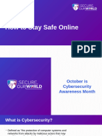 Cybersecurity Awareness Month 2024 Cyber 101 PPT