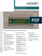 JAQUET—FT JAQUET FT 1400 Technology Data Manual